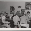 Workers from the nearby powder plant eating in one of the many new cafes in Childersburg, Alabama.