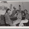 Workers from the nearby powder plant eating in one of the many new cafes in Childersburg, Alabama.