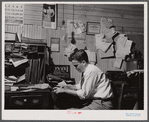 Mr. Cary Williams, editor of the Greene County newspaper the "Greensboro Herald Journal." Greensboro, Georgia.