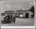 Home of a FSA (Farm Security Administration) tenant purchase client who is also a school bus driver. Near Greensboro, Georgia.