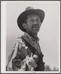 Mr. Allen Mathews, Negro FSA (Farm Security Administration) borrower near Greshamville, Greene County, Georgia.