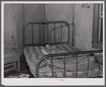Young boy in bed with measles in the home of a FSA (Farm Security Administration) borrower. Greene County, Georgia.