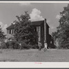 The old Armour plantation home now occupied by a Negro tenant family. Greene County, Georgia.