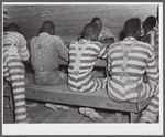 At the convict camp in Greene County, Georgia.