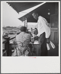 Negro waiter in Hertzog's seafood restaurant along the waterfront. Washington, D.C.