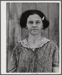 This woman, with her family, must move out of the area in Caroline County that is being taken over by the Army. Caroline County, Virginia.