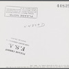 Landowner digging out his mailbox, which he will take with him when he moves out of the area taken over by the Army in Caroline County, Virginia.