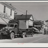 The quiet town of Bowling Green now has huge Army trucks rolling through it all day. Caroline County, Virginia.