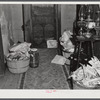 Belongings of a Negro landowner preparing to move out of the area being taken over by the Army in Caroline County, Virginia.