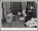 Belongings of a Negro landowner preparing to move out of the area being taken over by the Army in Caroline County, Virginia.
