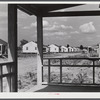 Prefabricated houses built by FSA (Farm Security Administration) to take care of some of the Negro farmers who had to move out of the area being taken over by the Army. Milford, Caroline, Virginia.