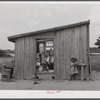 Ten people live in this shack. They must move to make way for the Army maneuver grounds. Caroline County, Virginia.