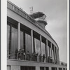 Visitors on the observation platform. Municipal airport, Washington, D.C..