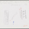 Flight information bulletin number of one of the airlines. Washington D.C. municipal airport.