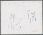 Flight information bulletin number of one of the airlines. Washington D.C. municipal airport.