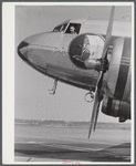 Waiting for the signal to take off. Washington, D.C. municipal airport.