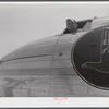 Waiting for the signal to take off. Washington, D.C. municipal airport.