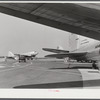 Airliners on field. Municipal airport, Washington, D.C..