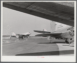 Airliners on field. Municipal airport, Washington, D.C..