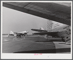 Airliners on field. Municipal airport, Washington, D.C..