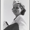 An airline hostess. Municipal airport, Washington, D.C..
