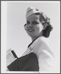 An airline hostess. Municipal airport, Washington, D.C..