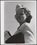 An airline hostess. Municipal airport, Washington, D.C..