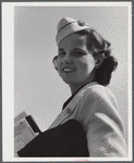 An airline hostess. Municipal airport, Washington, D.C..