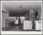 The "tunnel," an underground passageway thru which all baggage and mail is handled. Municipal airport, Washington, D.C..