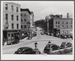 Main street in Brattleboro, Vermont.