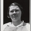 Mrs. Everett Cheney, wife of a dairy farmer near Guilford, Vt.
