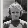 One of the children of Warren Franklin, FSA (Farm Security Administration) client near Guilford, Vermont.