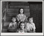 Children of Warren Franklin, FSA (Farm Security Administration) dairy farmer near Guilford, Vermont.