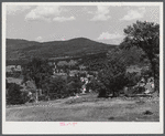 Landscape of the town of Weston, Vermont.