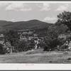 Landscape of the town of Weston, Vermont.