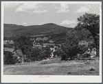 Landscape of the town of Weston, Vermont.