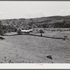 Farm landscape near Springfield, Vermont.