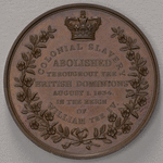 Abolition of British Slavery medal