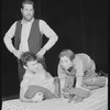 Peter Evans, Michael Cerveris, and unidentified other in the Westside Arts Theatre stage production Total Eclipse