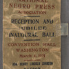 National Negro Press Association souvenir ribbon