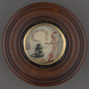Britannia Set Me Free medallion with frame