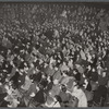 Audience attending a Martha Graham open-class demonstration in Amsterdam