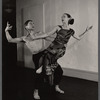 Martha Graham and Erick Hawkins in "Dark Meadow"