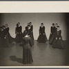 Martha Graham and her company in Act of Judgment, from "American Provincials"