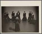 Martha Graham and her company in Act of Judgment, from "American Provincials"