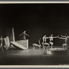 Martha Graham and her company in "Alcestis"
