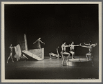 Martha Graham and her company in "Alcestis"
