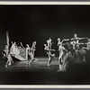 Martha Graham and members of her company in "Alcestis"