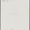 Martha Graham teaching with sheet music and a record player