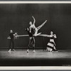 David Wood, Bertram Ross, Ethel Winter, and Martha Graham in "Acrobats of God"